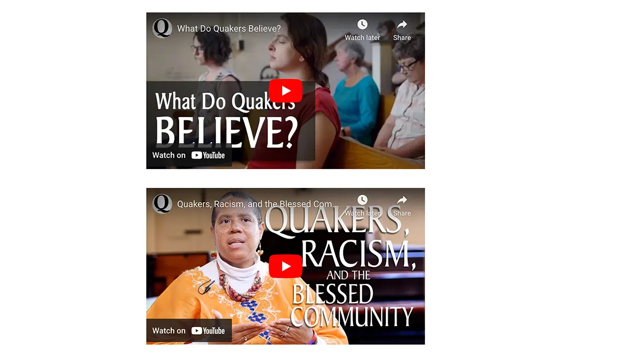 Central Philadelphia Quakers Meeting website image