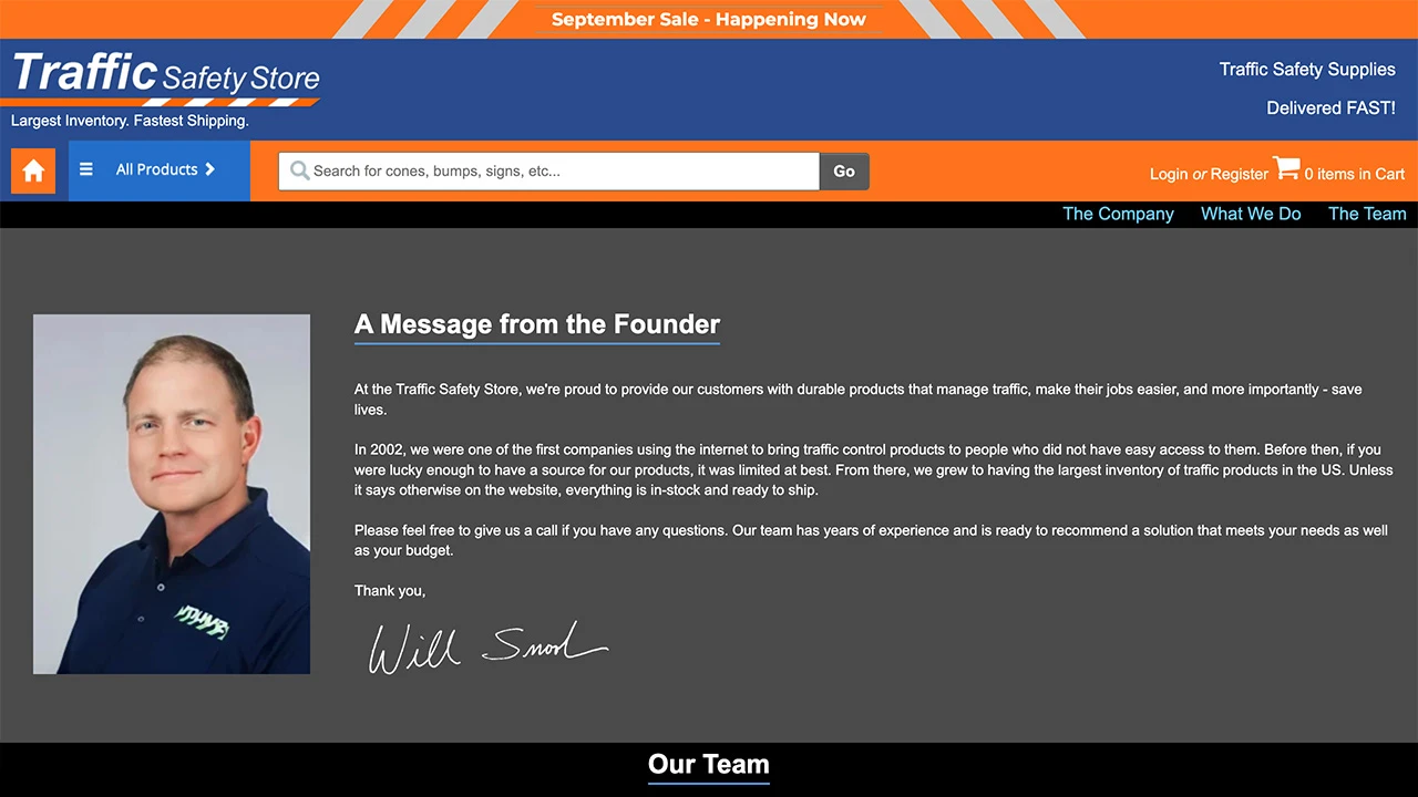 traffic safety school slide image